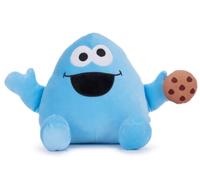 Whitehouse Leisure Sesame Street Squashy Podgies Elmo 10inch Soft Toy (COOKIE MONSTER)