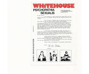 Whitehouse - Psychopathia Sexualis (Legacy Edition)