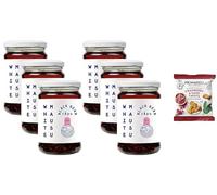 WhiteMausu Black Bean Rayu - 240g + Primadeli Snack | Salty, Funky & Spicy Sauce with Black Beans, Chilli & Warming Spices | Vegan Umami Condiment for Any Meal | from SuperfoodUK (Pack of 6)