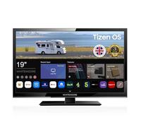 WHITEMOORE 19” 12V/24V Smart TV with Samsung Tizen OS, WiFi, Netflix, Prime Video, AirPlay, HDMI/USB, Caravan, Motorhome, Truck & Boat TV, 3-Year Warranty