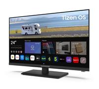 Whitemoore 24” 12V/24V Smart TV - Tizen OS, WiFi, Freeview, Netflix, Prime, Airplay, HDMI/USB, for Caravan/Truck/Boat, 3-Year Warranty
