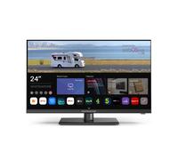 Whitemoore 24” 12V/24V Smart TV - Full HD, Frameless, WebOS, WiFi, Bluetooth, Freeview, Saorview, Netflix, Prime, Airplay, HDMI/USB, for Caravan/Truck/Boat, 3-Year Warranty