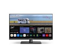 Whitemoore 24” 12V/24V Smart TV - Full HD, Frameless, WebOS, WiFi, Bluetooth, Freeview, Saorview, Netflix, Prime, Airplay, HDMI/USB, for Caravan/Truck/Boat, 3-Year Warranty