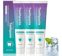 Whiten and Refreshing Toothpaste for Removes Teeth Stains, Gums & Enamel Repair, Mint Flavor Gum Toothpaste for Sensitive Teeth, 60g (3 Pack)