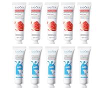 Whitening Hand Cream 30g x 10 Pcs Daily Moisturising Hand Cream Keep Your Hands Smooth & Delicate Deeply Nourishing Hand Lotion Non-Greasy Hand Cream