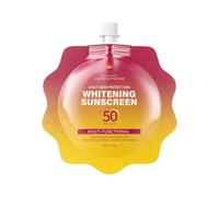 Whitening Sunscreen SPF 50 P Daily Skin Protection, Multi-functional, Reveals Radiant Bare-Skin Glow, Protection + Whitening + Instant Brightening, 30g