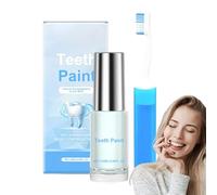 Whitening Tooth Paint,Instant Whitening Paint for Teeth,Fast & Effective Tooth Stain Removal,Tooth Polish Uptight White,Too-th Enamel Pa-int,Travel Friendly,Whit-ening Essence Gel,Teeth Beauty