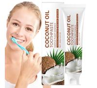 Whitening Toothpaste for Adults, Toothpaste Against Discolouration - Organic Tooth Gel 120 g Gentle for Travel Camping Home Children Braces Smokers