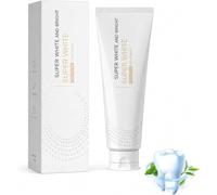 Whitening Toothpaste, Super White Toothpaste Bright Formula for Yellow Teeth, Tough Stains, Long-Lasting Fresh Breath, Protects Tooth Ename, Promotes the Natural Whitening of the Teeth (1PC)