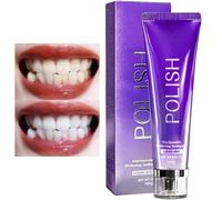 Whitening Toothpaste, Teeth Cleaning Whitening, Gentle Whitening Toothpaste, for Travel, Family, Holiday, Camping, Motorhome, Hotel, Car, Sport, Office