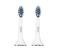 Whites Beaconsfield Replacement Toothbrush Heads - 2 Pack, Compatible with Whites Sonic LED Electric Toothbrush (Previous Design Toothbrush), Precision Clean, Easy to Replace, Long-Lasting Performance