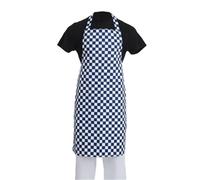 Whites Bib Apron Blue & White Check