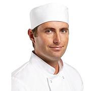 Whites Chefs Apparel A203-S Chef Skull Cap, White