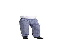 Whites Chefs Apparel B311-XS Whites Vegas Chef Trousers, X-Small, Blue and White Check