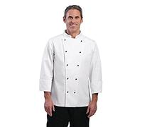 Whites Chefs Apparel DL710-XS Chicago Long Sleeve Chef Jacket, White