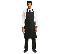 Whites Chefs Clothing Whites Bib Apron Polycotton Black
