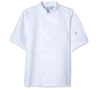 Whites Chefs Clothing A211-S Whites Vegas Short Sleeve Chefs Jacket, White, Small