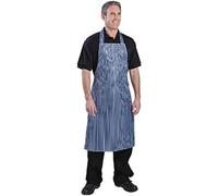 Whites Chefs Clothing A580 100 Percent Waterproof Nylon Apron, Blue/White Stripe