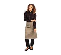 Whites Chefs Clothing B434 Polycotton Regular Bistro Apron, 700mm x 1000mm, Olive