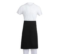 Whites Chefs Clothing Whites Regular Waist Apron Black