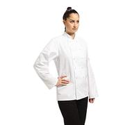 Whites Chefs Clothing Whites Vegas Unisex Chefs Jacket Long Sleeve White L