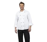 Whites Chicago Unisex Chef Jacket Long Sleeve White S