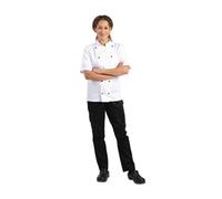 Whites Chicago Unisex Chef Jacket Short Sleeve White XL