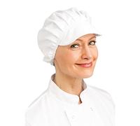 Whites Peaked Unisex Chef Hat White - Professional Kitchen Uniform Baker Hat B255