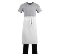 Whites Regular Waist Apron White - A501