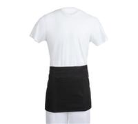 Whites Short Bistro Apron Black