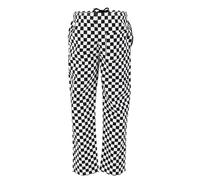 Whites Vegas Big Check Trousers Black & White Polycotton - Size L