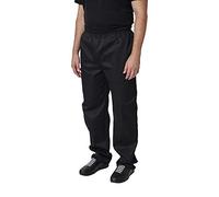 Whites Vegas Polycotton Chef Trousers, Black, Size 5XL