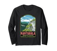 Whiteside Mountain Nantahala National Forest North Carolina Long Sleeve T-Shirt