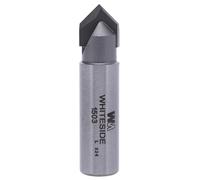Whiteside Router Bits 1503 V-Groove Bit with 90-Degree 1/2-Inch Cutting Diameter and 1/4-Inch Point Length