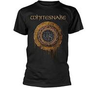 Whitesnake 1987 Logo Black Mens T-Shirt XX-Large