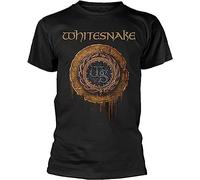 Whitesnake 1987 T-Shirt Unisex Mens Fashion Shirt Cotton Tee Shirts Short Sleeve Black Size XL