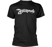 Whitesnake Est 1978 Men's T-Shirt Graphic Printed Black Tee XXL