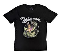 Whitesnake Men's Love Hunter Cotton T-Shirt in Black | Size: Small Whitesnake Black S