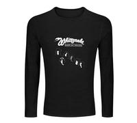 Whitesnake Ready an Willing Mens Hard Rock Gaming O Neck Men's Tee Crewneck Long Sleeve Unisex 100% Cotton T-Shirt S Black