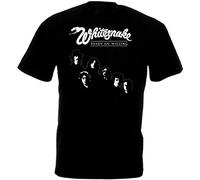 Whitesnake Ready an Willing t-Shirt Rock Band Black
