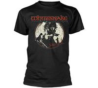 Whitesnake Slide Mens T-Shirt Black L