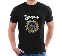 Whitesnake T Shirt Rock Band Retro Vintage Top Music Birthday Present 2 Black XL