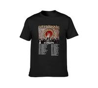 Whitesnake The Farewell Tour Unisex 100% Cotton Short-Sleeve T-Shirts Black S