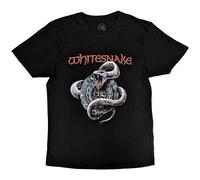 Rock Off officially licensed products Whitesnake Silver Snake Band Logo T Shirt S