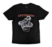 Rock Off officially licensed products Whitesnake Silver Snake Band Logo T Shirt M
