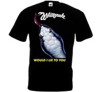 Whitesnake Would I Lie to You T-Shirt Hard Rock Band Black XXL