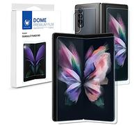 Whitestone Dome [1SET 3PCS] for Galaxy Z Fold 3 Premium Film Screen Protector Anti-Shock,HD Clear,Self Healing EPU Film for Galaxy Z Fold 3