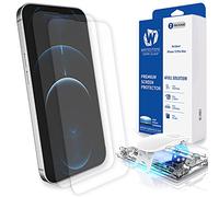Whitestone Dome Glass Screen Protector for iPhone 13 pro max (6.7"), Full Tempered Glass Shield with Liquid Dispersion Tech [Easy to Install Kit] Smart Phone Screen Guard - 2pack