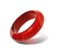 WHITESTONE JEWELRY CO. Birthstone Band Ring for Women and Men | Stackable 6mm Wide | Made from High-Grade Natural Stones | Maya Stone Ring Collection, 5.5 UK, Stone Gemstone, Jasper