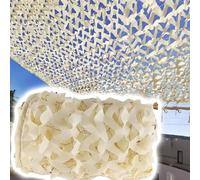 WhiteSunshade Mesh for Hunting Military Garden Decor Camping Shelters Theme Parties and ShootingOutdoor Cover